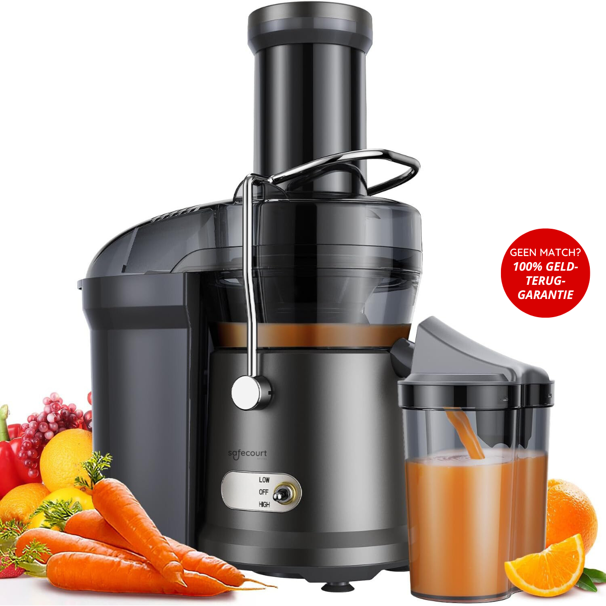 Juicer orginal zwart