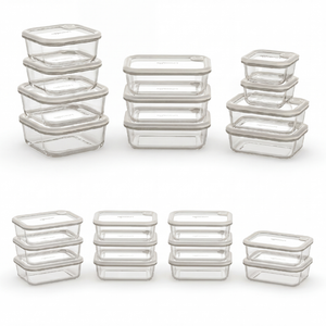 Safecourt 19-delige Foodstorage Bundel | Mealprep + 11-delige Set