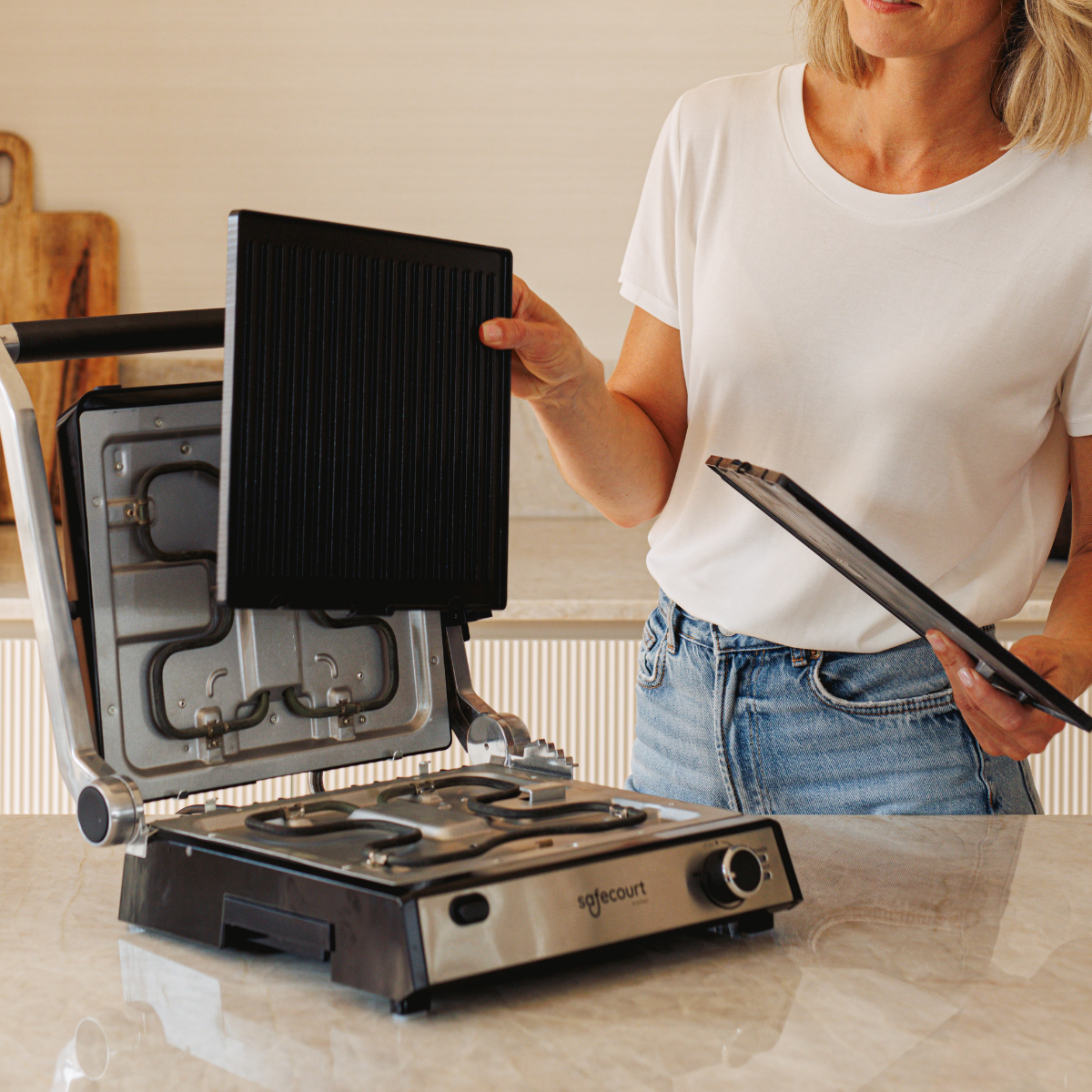 Grillplaten set - Extra onderdelen