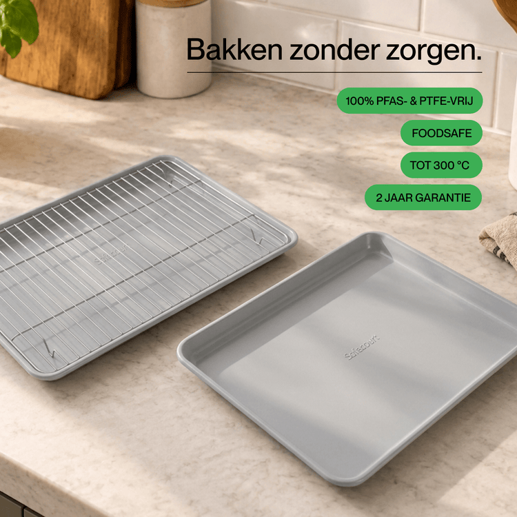 Bakplaten Set - 3-delig - Safecourt Kitchen