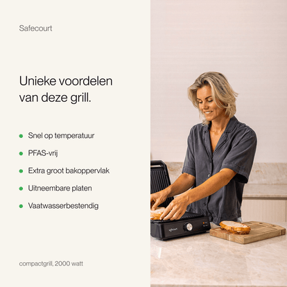 Compactgrill Onyx - Safecourt Kitchen
