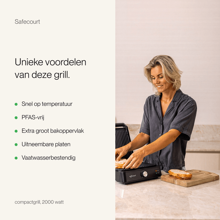 Compactgrill Onyx - Safecourt Kitchen