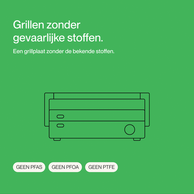 Compactgrill zilver - Safecourt Kitchen