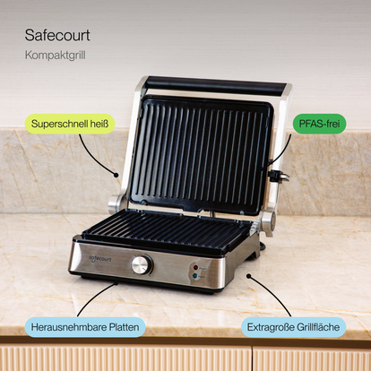 Compactgrill zilver – Bild 2