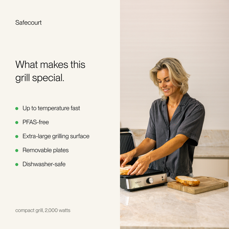 Compactgrill zilver – Image 3