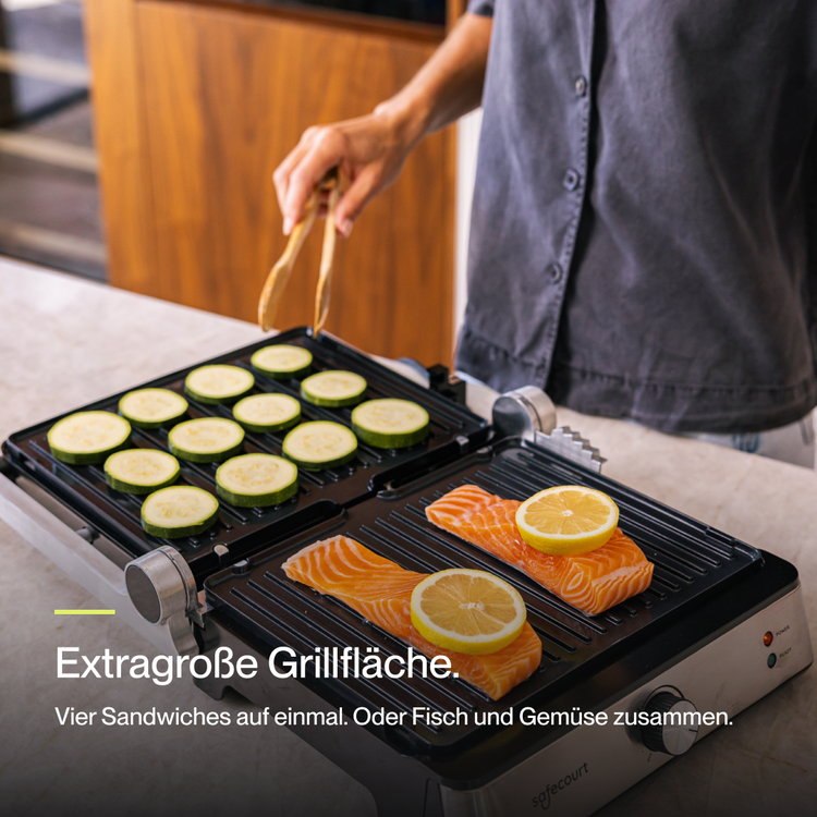 Compactgrill zilver – Bild 6