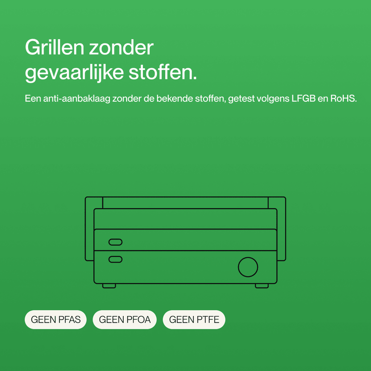 Contactgrill original zwart - Safecourt Kitchen