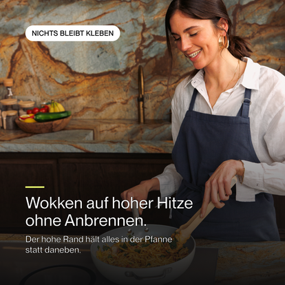 Wokpan 30 cm – Bild 3