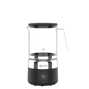 Digitale glazen melkopschuimer Onyx - Safecourt Kitchen