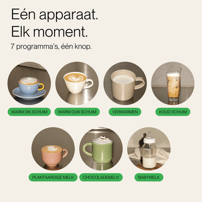 Digitale glazen melkopschuimer Onyx - Safecourt Kitchen
