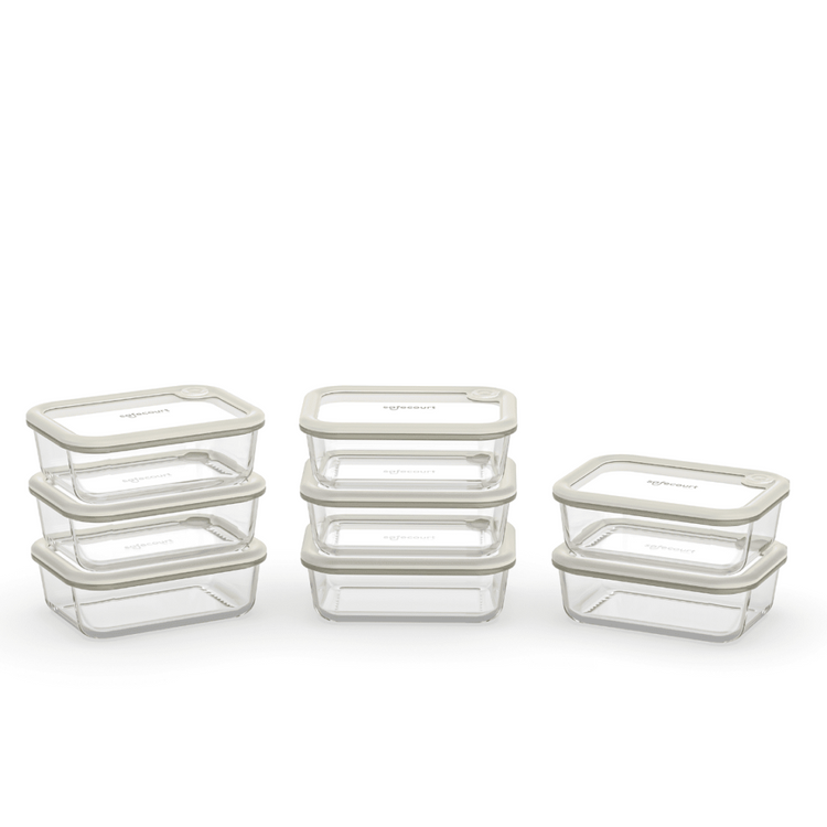Foodstorage boxes - meal prep - 8-delig – Bild 1