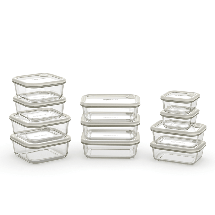 Foodstorage boxes - 11-delig - Safecourt Kitchen