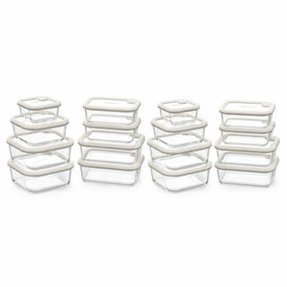 Foodstorage boxes - 16-delig - Safecourt Kitchen