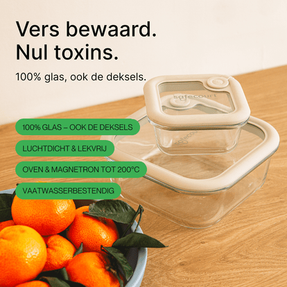 foodstorage boxes - 5-delig - Safecourt Kitchen
