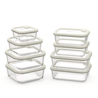 Foodstorage Boxes - 8-delig - Safecourt Kitchen