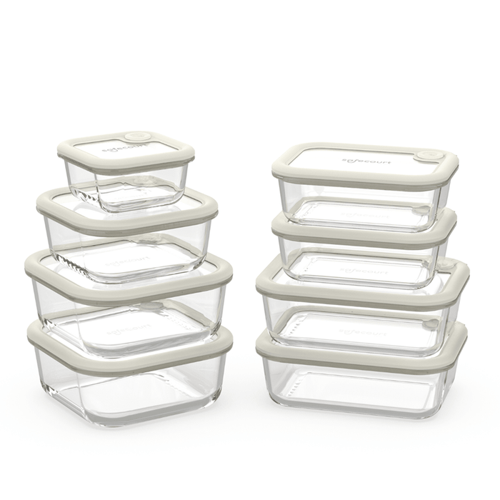 Foodstorage boxes 8-delig