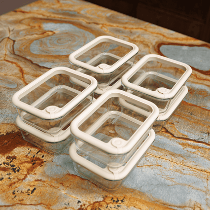 Foodstorage boxes - meal prep - 8 stuks - Safecourt Kitchen