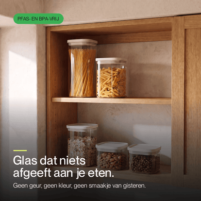 Foodstorage containers airthigt - Safecourt Kitchen