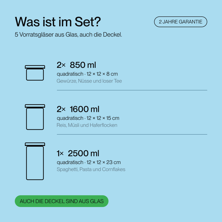 Glazen opbergpotten – Bild 3