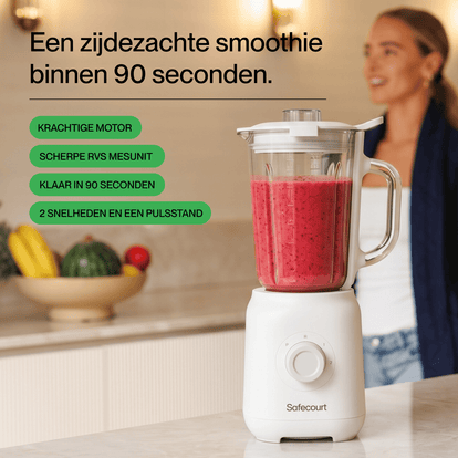 Glass Blender - Beige - Safecourt Kitchen