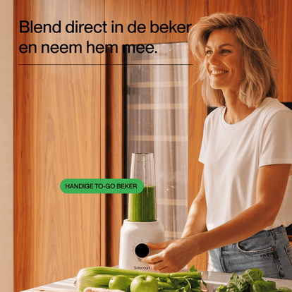 Glass Blender Digital - Beige - Safecourt Kitchen