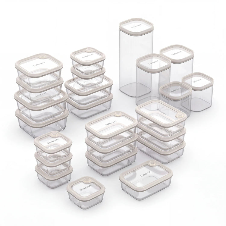 Glass Kitchen Cupboard - Safecourt Kitchen