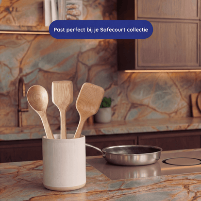 Houten Spatelset 100% FSC Berkenhout - Safecourt Kitchen