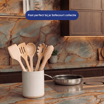 Houten Spatelset 100% FSC Berkenhout - Safecourt Kitchen