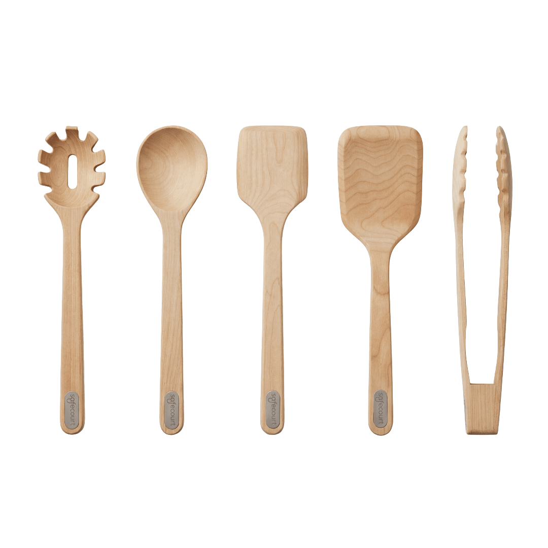 Houten Spatelset 100% FSC Berkenhout - Safecourt Kitchen