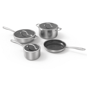 Hybride pannenset (7 - delig) - Safecourt Kitchen