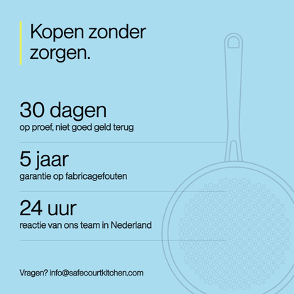 Hybride pannenset (7-delig) - Safecourt Kitchen