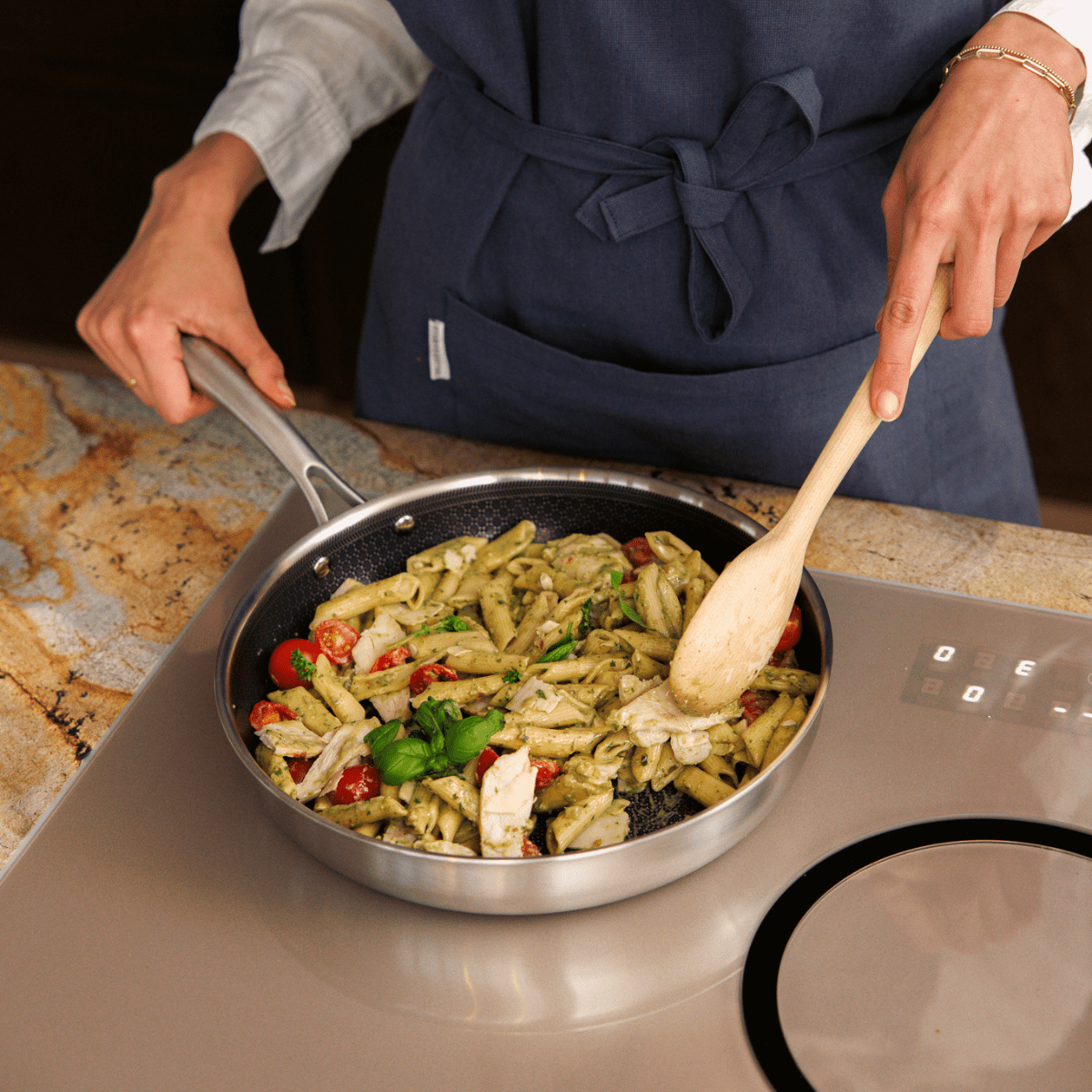 Hybride pannenset (7 - delig) - Safecourt Kitchen