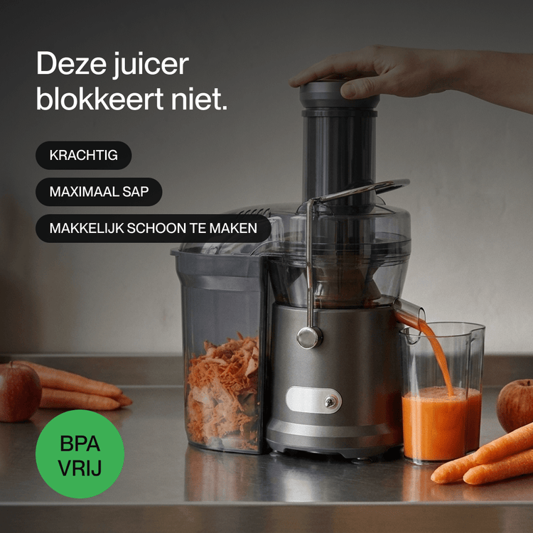 Juicer orginal zwart - Safecourt Kitchen