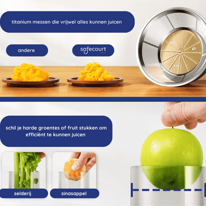 Juicer orginal zwart - Safecourt Kitchen