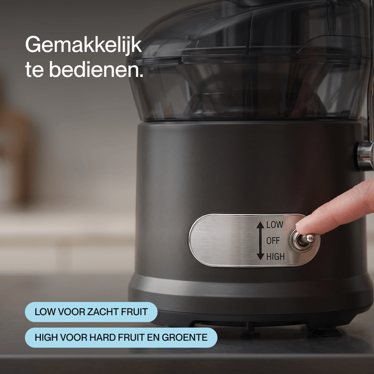 Juicer orginal zwart - Safecourt Kitchen