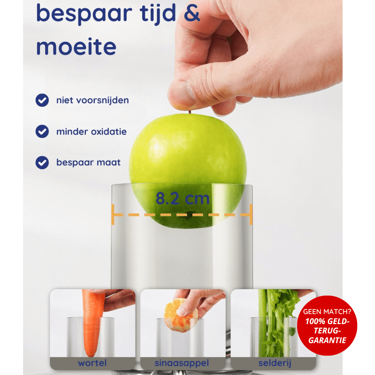 Juicer orginal zwart - Safecourt Kitchen