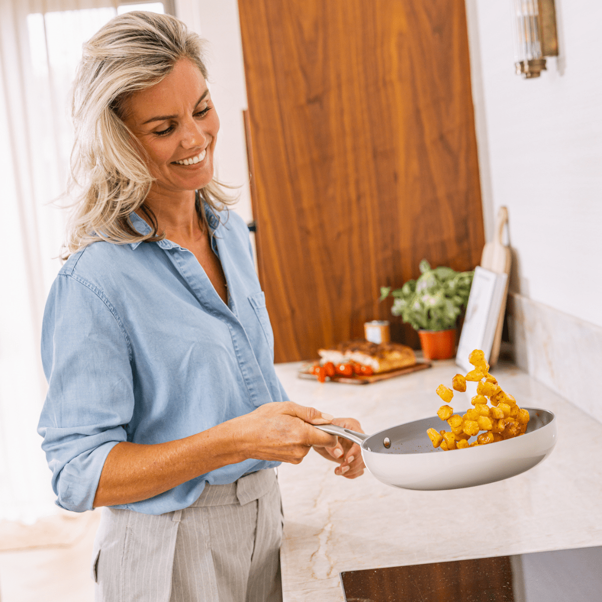 Koekenpan 24cm | 1 stuk - Safecourt Kitchen