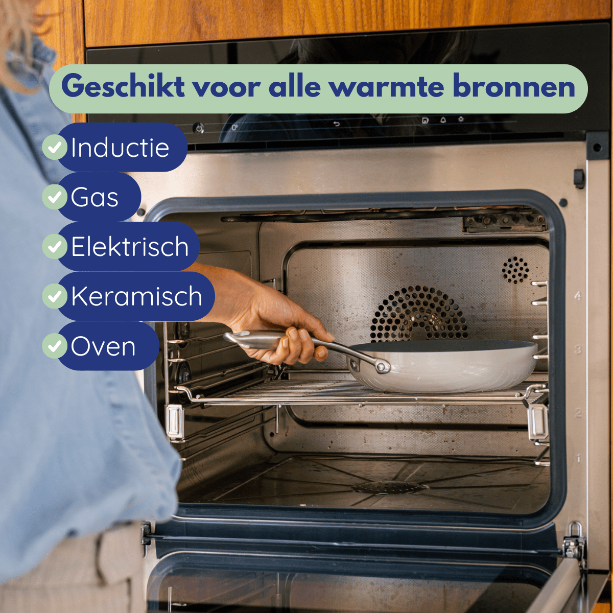 Koekenpan 24cm | 1 stuk - Safecourt Kitchen