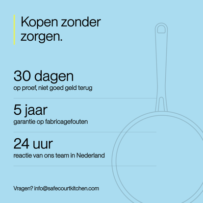 Koekenpan 24cm - Safecourt Kitchen