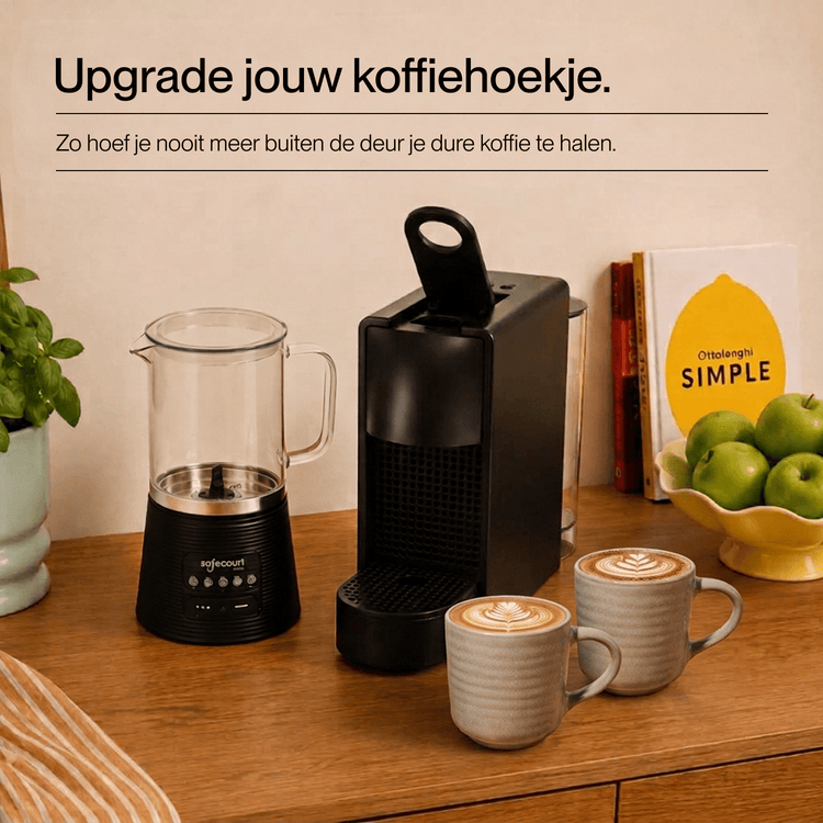 Koffiekopjes Set - 2x 230 ml - Safecourt Kitchen