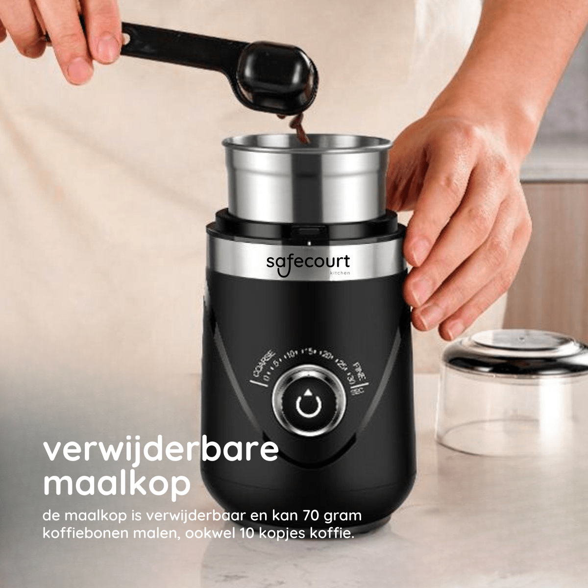 Koffiemolen Pro - Safecourt Kitchen