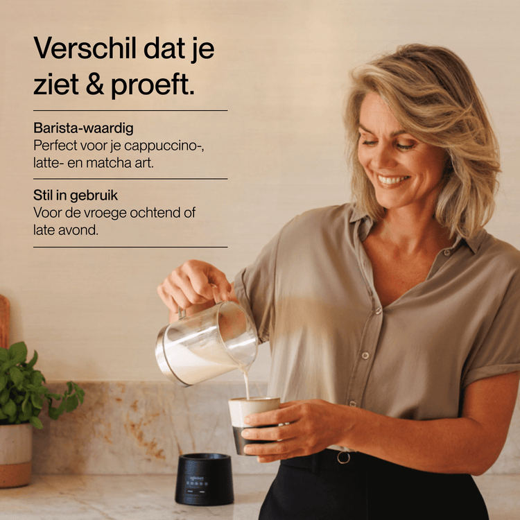 Melkopschuimer Crystal - Safecourt Kitchen