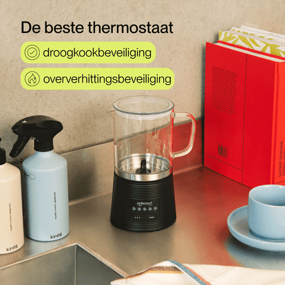 Melkopschuimer Crystal - Safecourt Kitchen