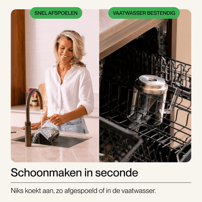 Melkopschuimer Crystal - Safecourt Kitchen