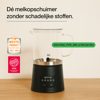 Melkopschuimer Crystal - Safecourt Kitchen