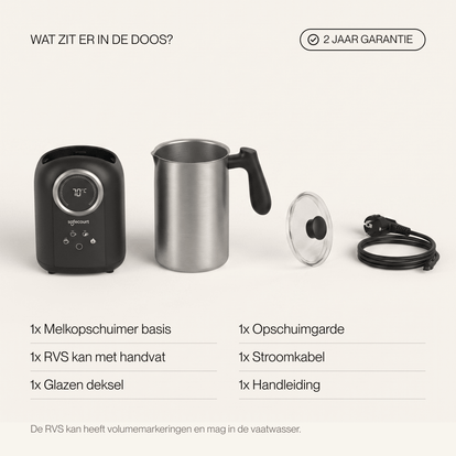 Melkopschuimer Digital - Safecourt Kitchen