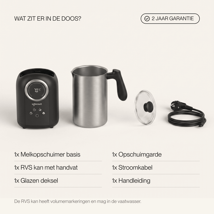 Melkopschuimer Digital - Safecourt Kitchen