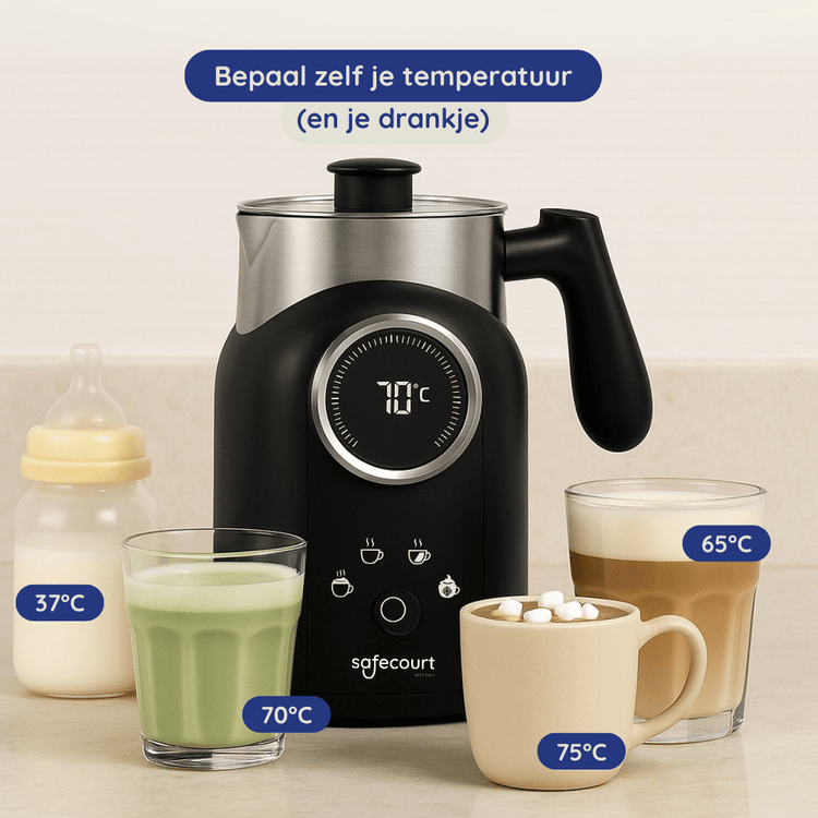 Melkopschuimer Digital - Safecourt Kitchen