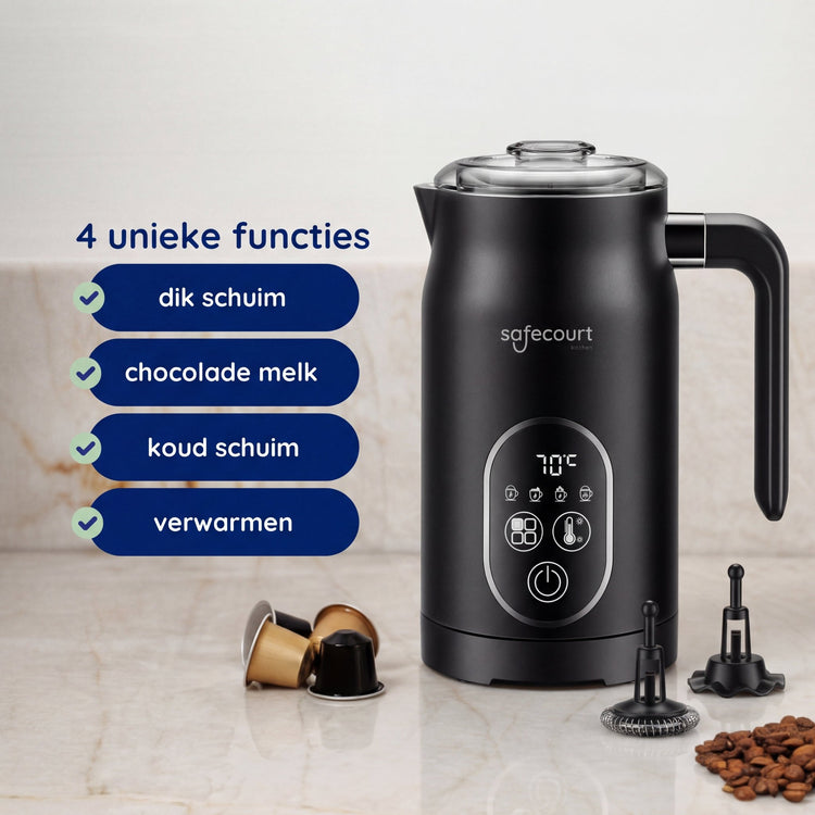 Melkopschuimer Plus - Safecourt Kitchen