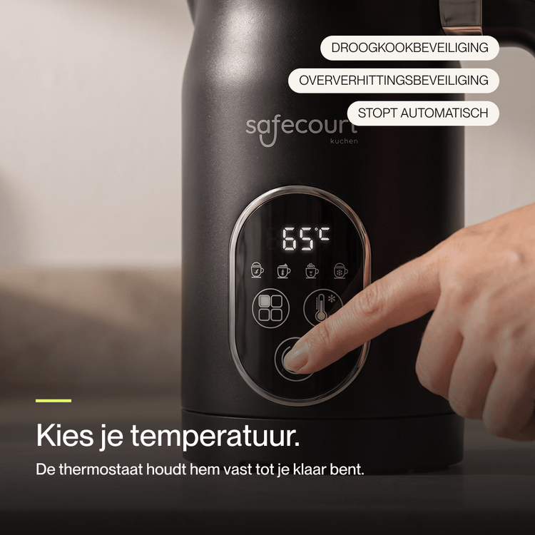 Melkopschuimer Plus - Safecourt Kitchen